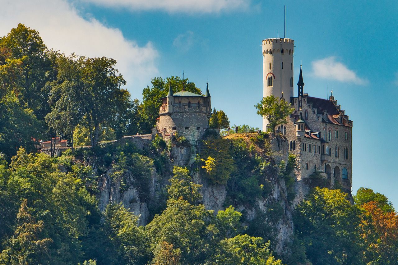 Deutschland Burg Lichtenstein