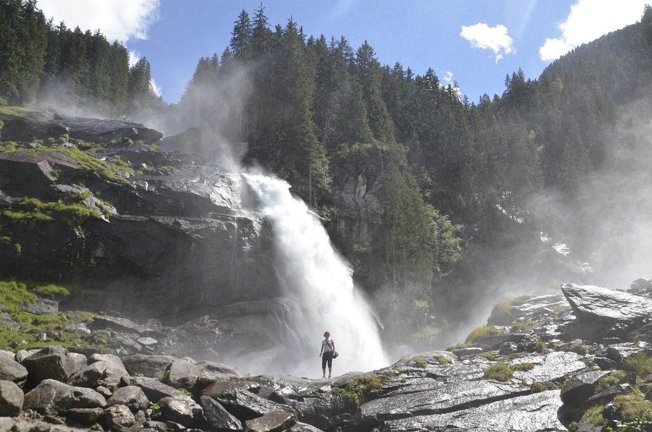 Oesterreich Krimmler Wasserfälle
