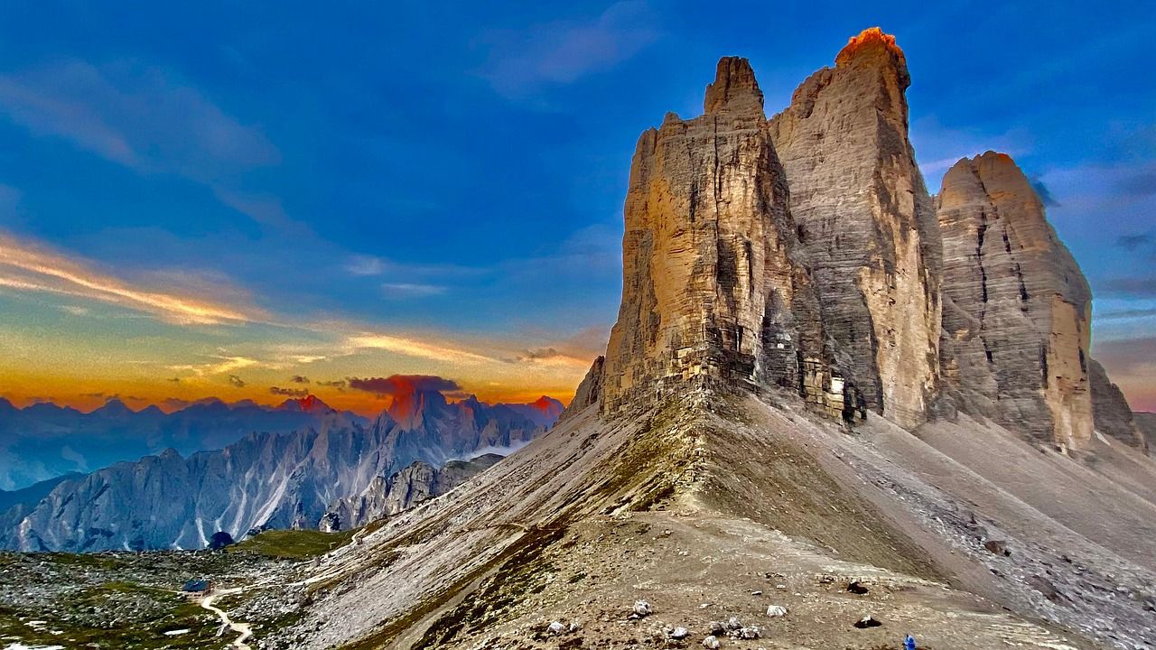 Italien Suedtirol Drei Zinnen