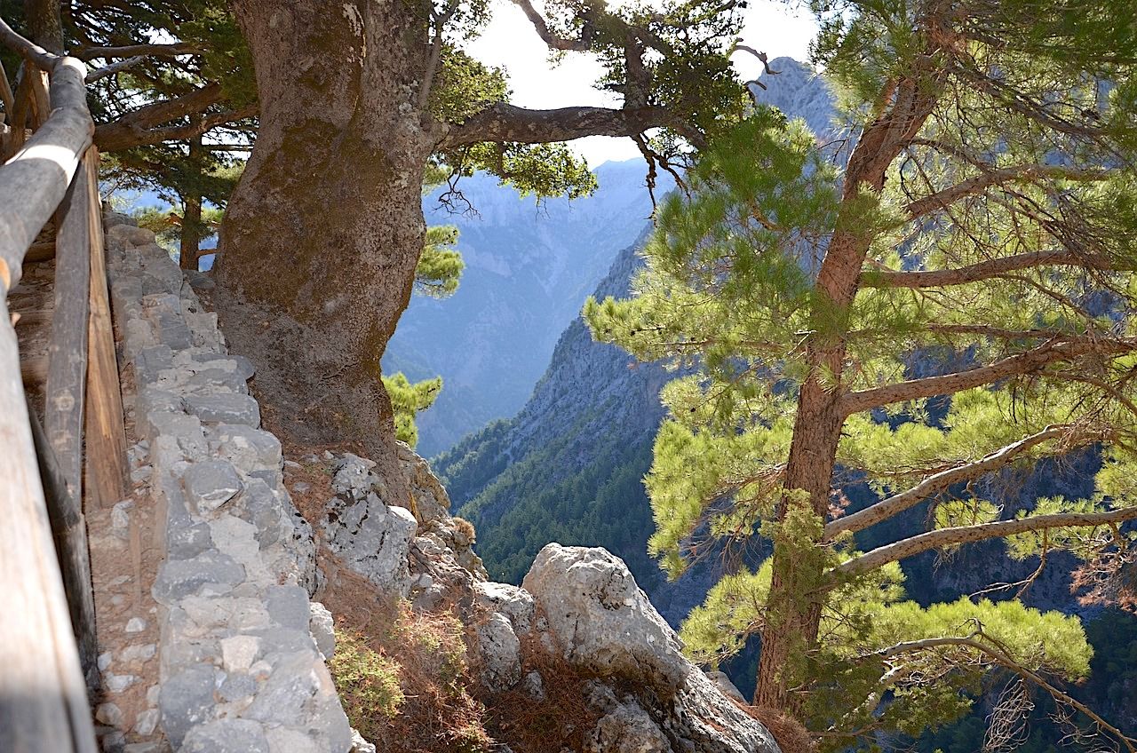 Griechenland Samaria Schlucht